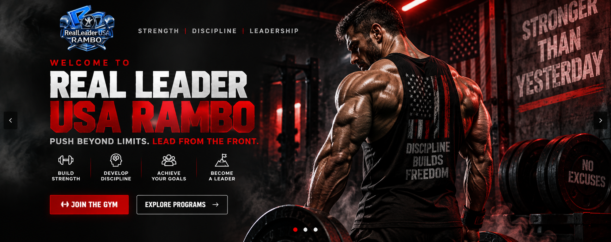 Real Leader USA Rambo Gym