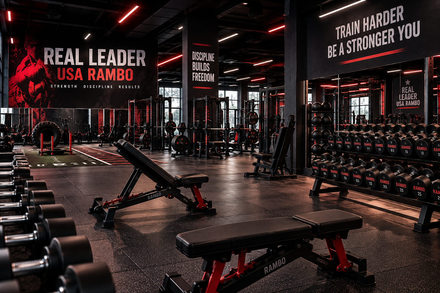 Real Leader USA Rambo Gym